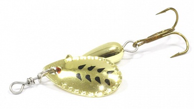 Блесна Abu Garcia Droppen 6гр #Gold/Black Marks