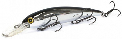 Воблер Bandit Walleye Shallow #31 Chrome Black Back