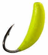 Мормышка Levsha NN Банан (Banana) d-2,7мм 0,5гр жёлтый Fluo +