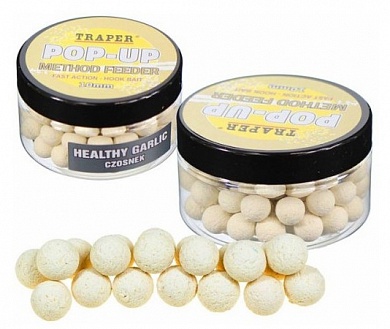 Бойлы Traper Method Feeder Pop-Up Czosnek 10мм 30гр