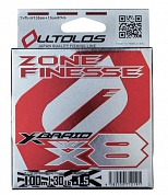 Шнур YGK X-Braid Olltolos PE WX8 Zone Finesse 100m #1