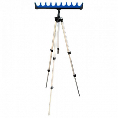 Подставка фидерная тренога Kaida с гребёнкой A08-9