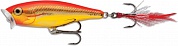 Воблер Rapala Skitter Pop 07 #SGFR Steel Gold Fluorecent Red