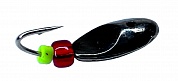 Мормышка DS Fishing Овсинка d-3,5мм 0,56гр #Чёрный никель