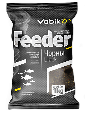 Прикормка Vabik Feeder Чёрный