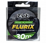 Флюорокарбон ZUB Flurix 30м 0,185мм