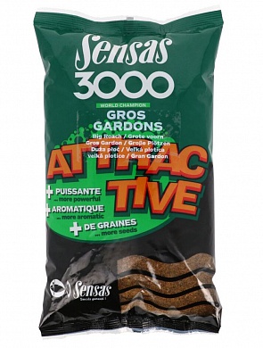 Прикормка Sensas 3000 Attractive Gros Gardons