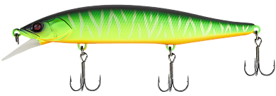 Воблер Jackall RV-Minnow 110SP #Mat Tiger
