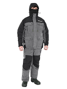 Костюм зимний Huntsman Канада цвет Серый/Чёрный ткань Finlandia размер 56-58 рост 182-188