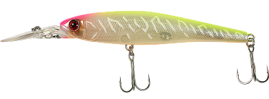 Воблер Jackall Dowzvido 90SP #Maruhata Ghost Chartreuse