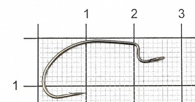 Офсетные крючки Hitfish Big Hole Offset #4