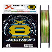 Шнур YGK X-Braid  Super Jigman x8 200m #0,8