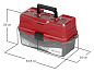 Ящик трёхполочный Nisus Tackle Box Красный