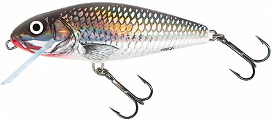 Воблер Salmo Perch 12F #HGS Holographic Grey Shiner