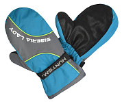 Рукавицы Huntsman Siberia Lady цвет Серый/Бирюзовый ткань Breathable