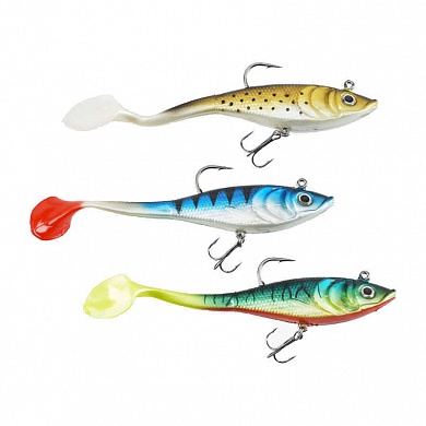 Набор приманок Biltema Soft Bait 8см