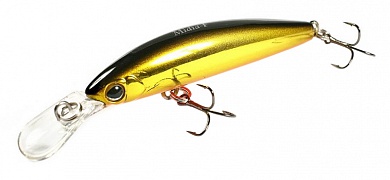 Воблер Jackall Timon Midia 53F #Haku Gold&Black