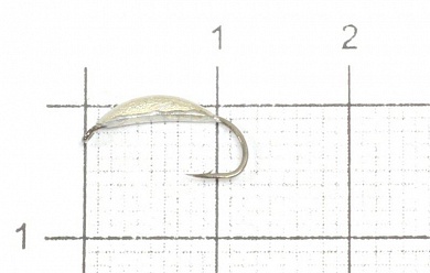 Мормышка Супербанан (гальваника) 2мм #Ni