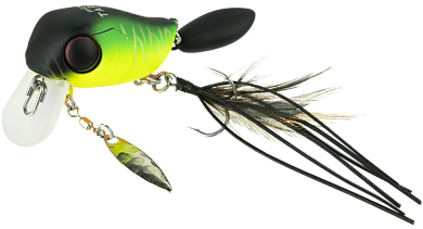 Воблер Jackall Micro Tappy #Mat Tiger