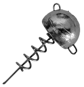 Штопор огруженный L-3,3см D-7мм 14гр (2шт)