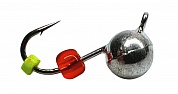 Мормышка DS Fishing Шар с ушком d-5мм 1,15гр #Серебро