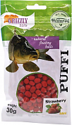 Насадка Grizzly Baits Puffi mini Strawberry (Клубника) 30гр