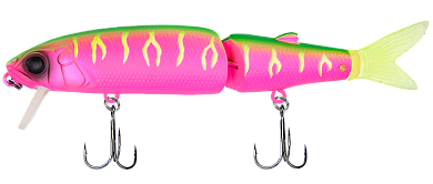 Воблер Jackall Magallon 113SS #Dragon Fruit Mat Tiger