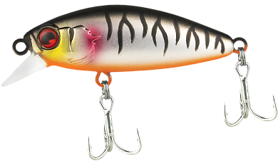 Воблер Jackall Abbey Minnow 38SF #UV Mat Silver Tiger