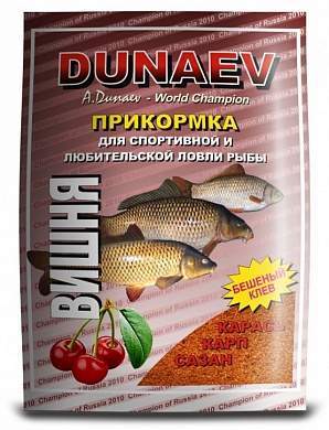 Прикормка классическая Dunaev Вишня 900гр