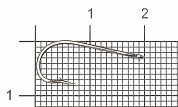 Крючок KOI Baitholder №8
