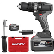 Шуруповёрт Nanwei NW-D5217C с двумя акб по 6.0Ah
