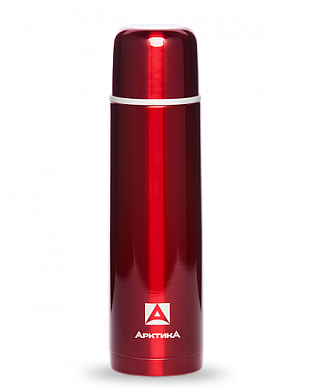 Термос для напитков Арктика 102 красный (1л)