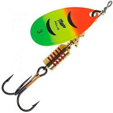 Блесна Mepps Aglia Fluo 3 #Firetiger 6.5гр
