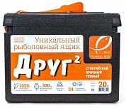 Ящик рыболовный Camping World Друг-2 20л цвет Чёрный