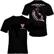 Футболка Jackall Fish Bone цвет чёрный размер XXL