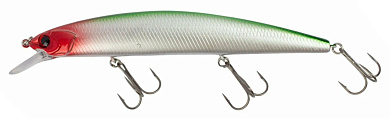 Воблер Grows Culture Rudla 130SP #T-59 Red Head Green
