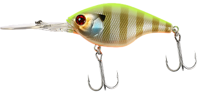 Воблер Jackall Gillcra 60F #Chartreuse Back Bluegill