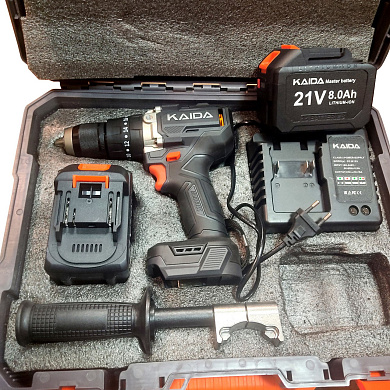 Шуруповёрт Kaida Gray 21V 8Ah