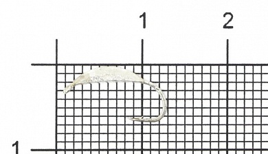 Мормышка Супербанан (гальваника) 2мм #Ag