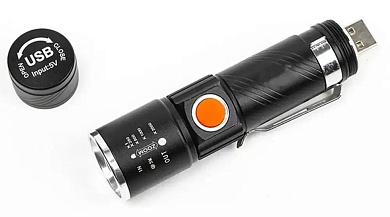 Фонарь YYC-616-T6 аккумуляторный USB 