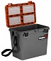 Ящик рыболовный зимний Helios FishBox односекционный 19л серый/оранжевый