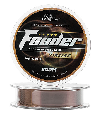 Леска Toughlon Feeder Line 200м 0,22мм