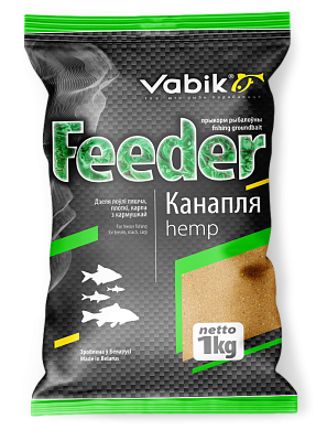 Прикормка Vabik Feeder Конопля