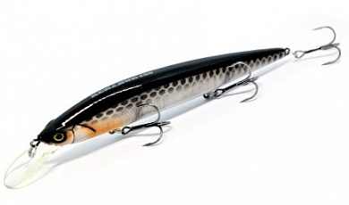 Воблер Jackall Rerange 130SP MR #HL Silver & Black