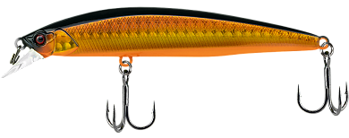 Воблер Jackall Rerange 95SP #Double Clutch Gold & Black