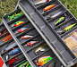 Ящик трёхполочный Nisus Tackle Box Зелёный
