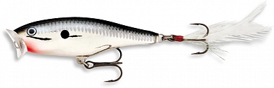 Воблер Rapala Skitter Pop 05 #CH Chrome