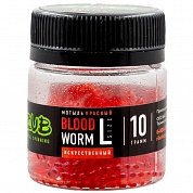 Мотыль искусственный ZUB Blood Worm красный